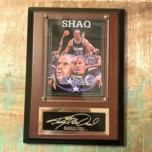 Shaquille O’Neal NBA Superstar Collectors Plaque